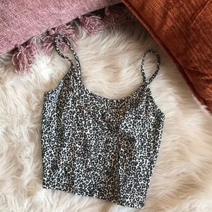 Cheetah Crop Top